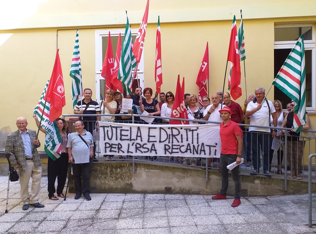 RSA Recanati: non ancora pagati al personale dalla cooperativa gli stipendi di agosto e settembre