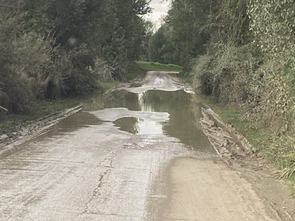 La vergogna della strada ex cava San Biagio a Recanati