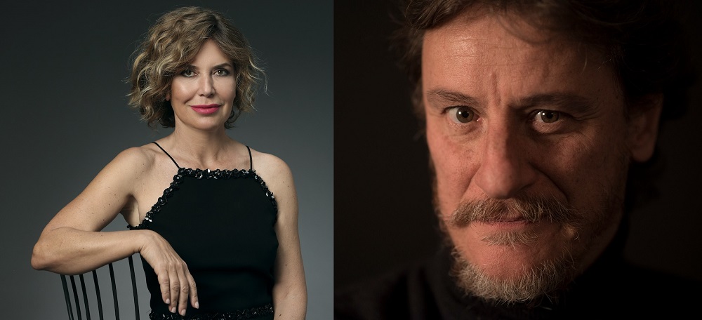 Mercoledì Sabina Guzzanti e Giorgio Tirabassi incontrano il pubblico a Recanati