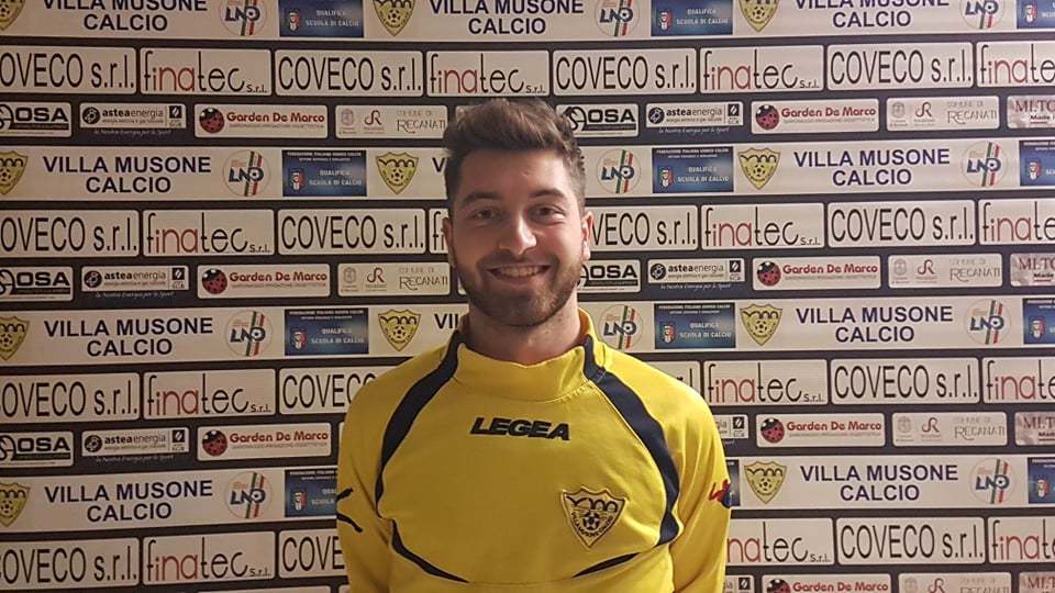 Federico Ascani confermato con il Villa Musone