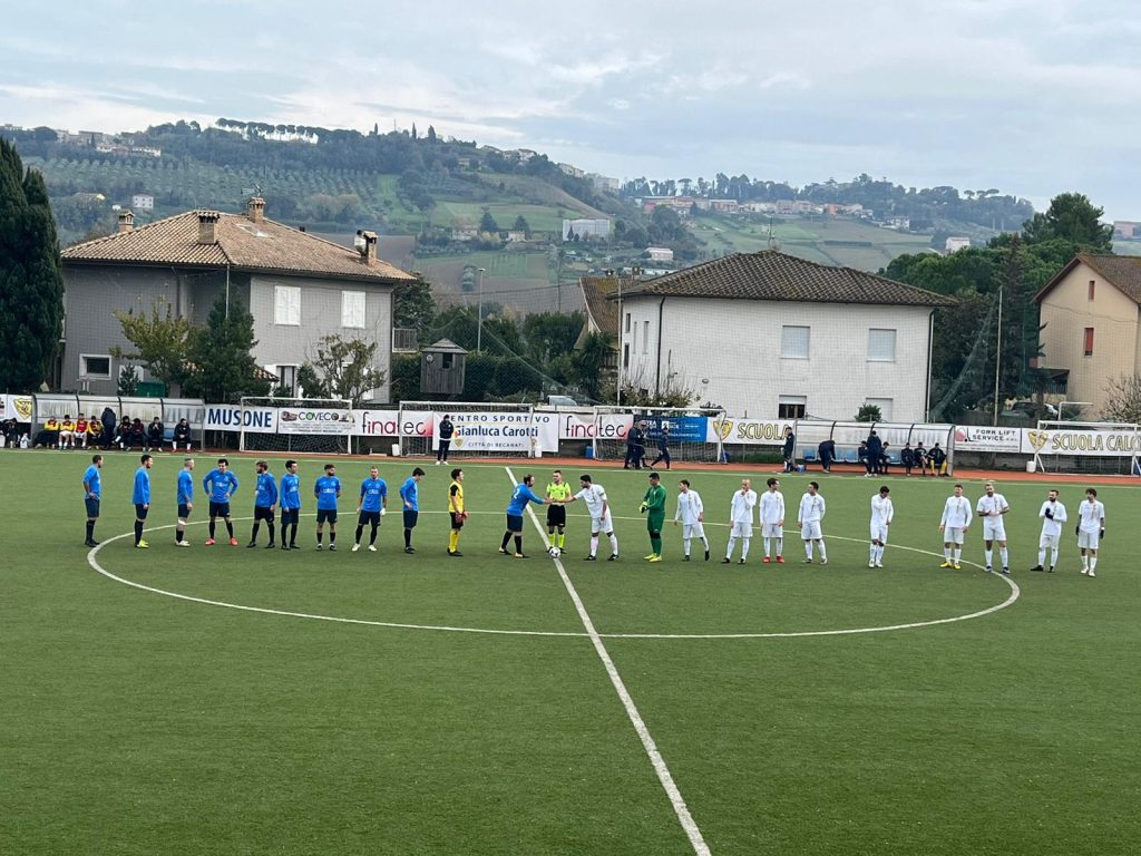 Il Villa Musone viene raggiunto nel finale dalla Castelleonese