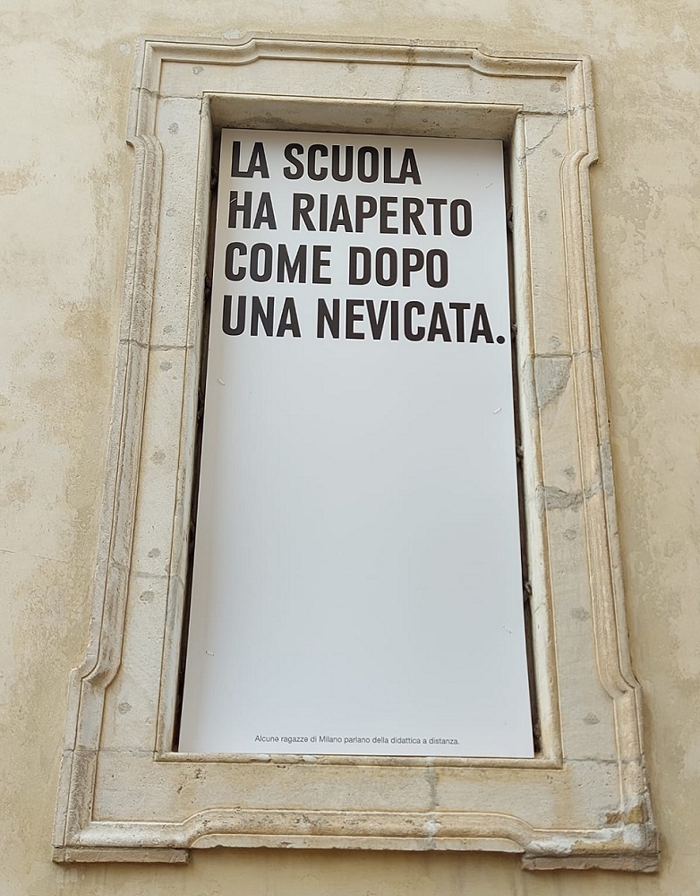 A Recanati l’arte contemporanea di “Logos infinito” dialoga con il Liceo Classico