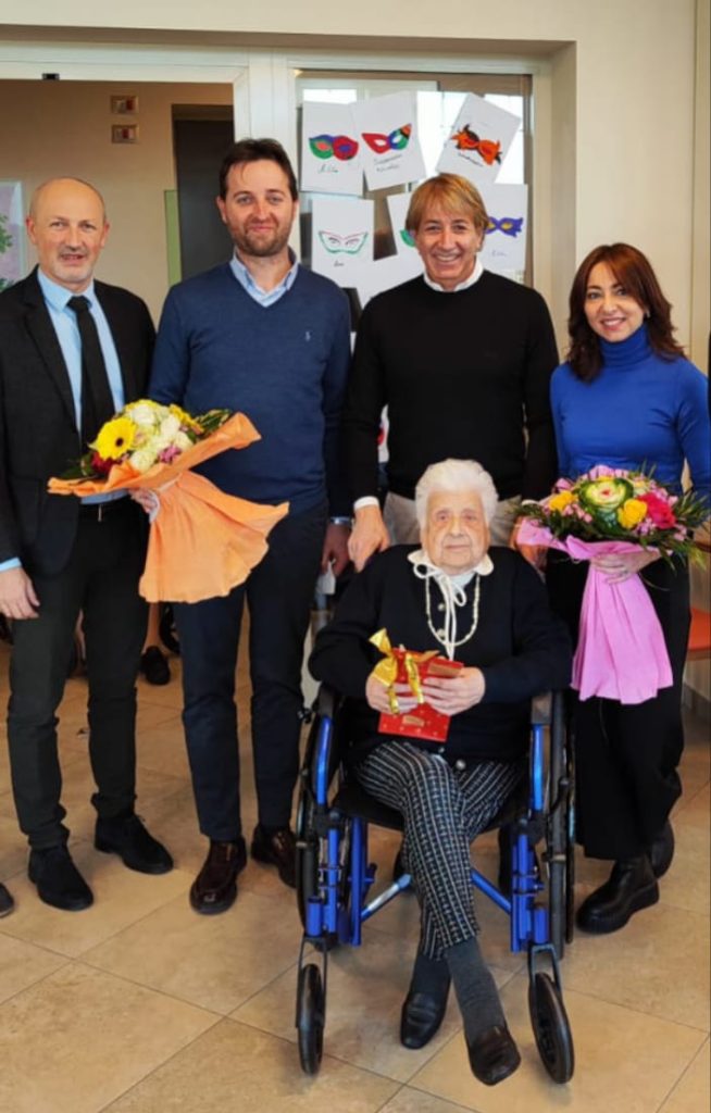 103 candeline per Elisa ospite della Casa Hermes di Loreto