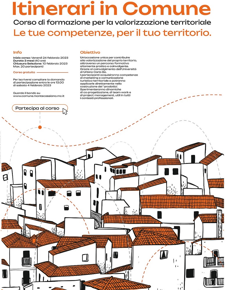 Montecassiano, prorogata l’iscrizione a “Itinerari in Comune”