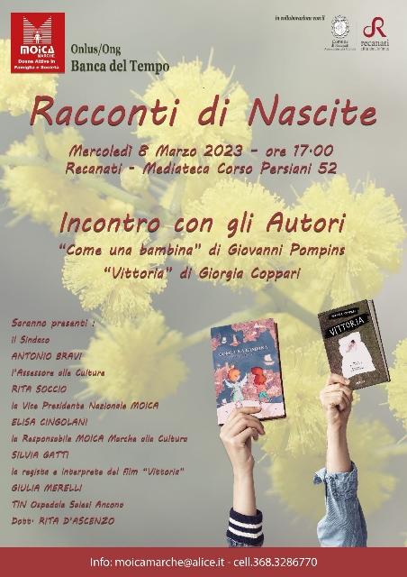 8 marzo 2023 il MOICA Marche con le Donne per le Donne
