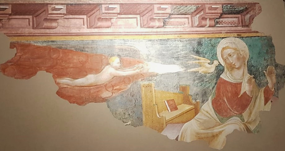 Alla scoperta dell’Annunciazione di Olivuccio di Ciccarello.