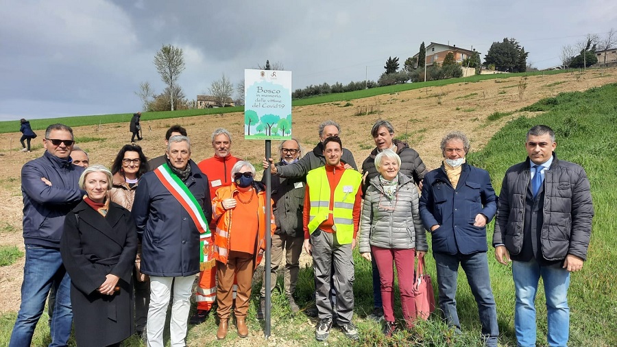 Recanati: si ricordano le vittime da Covid