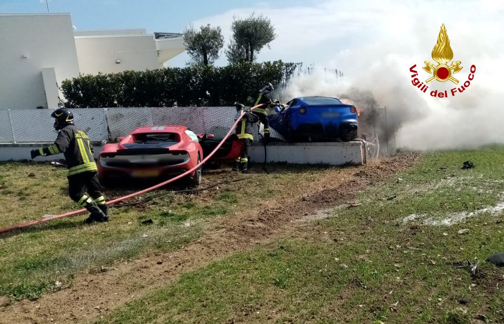 Osimo: volano due Ferrari. Per fortuna nessun ferito grave