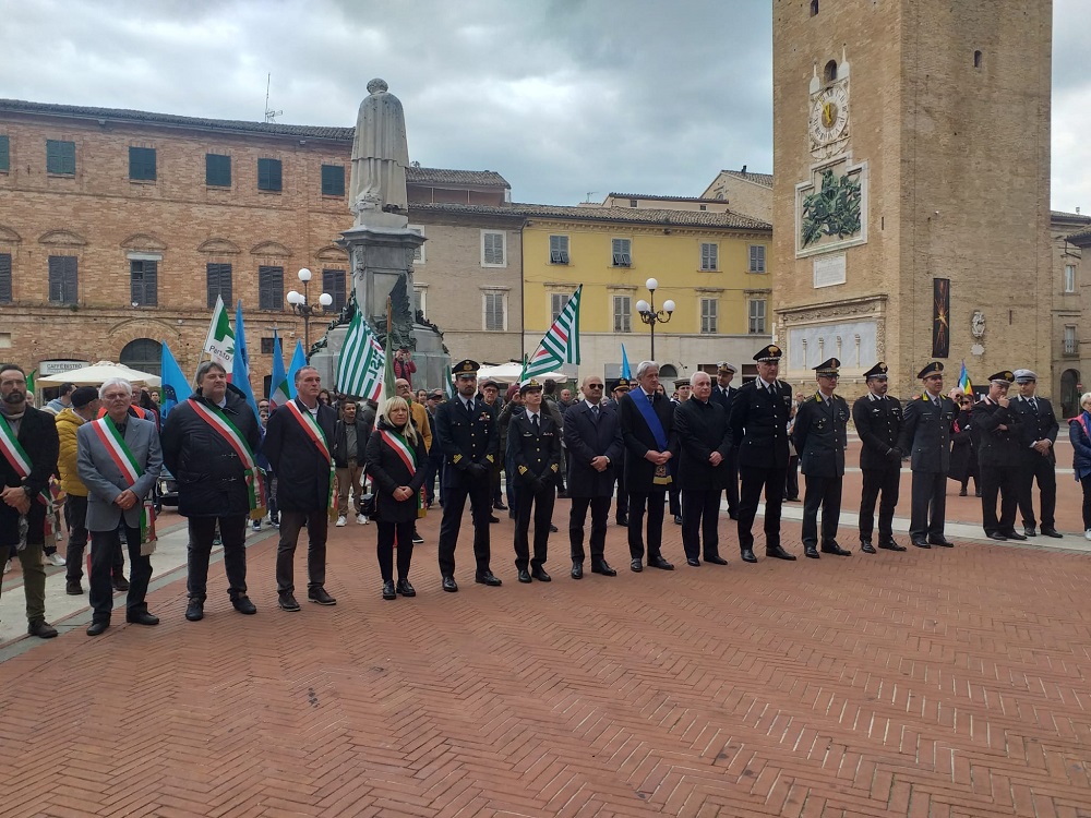 Celebrazione provinciale a Recanati per il 25 Aprile