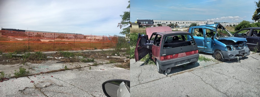 Recanati: finalmente tre “stupende fuoriserie” portate a demolizione