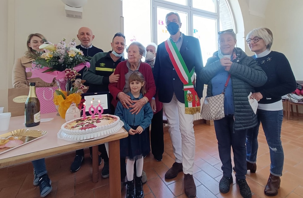 Nuova centenaria a Recanati: auguri a Isabella Pintucci ved. Rotatori