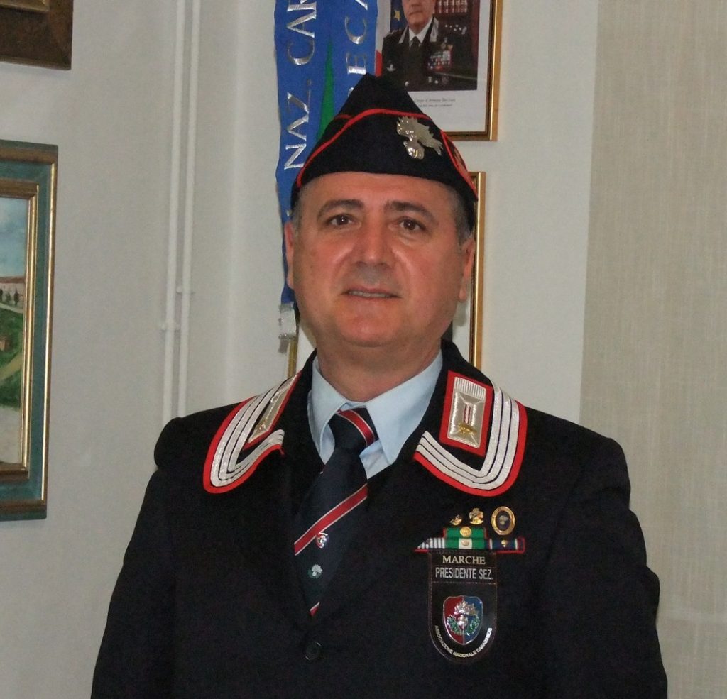 Il luogotenente dei Carabinieri Pietro Gagliardi sarà insignito del titolo di Cavaliere dell’Ordine al Merito della Repubblica Italiana