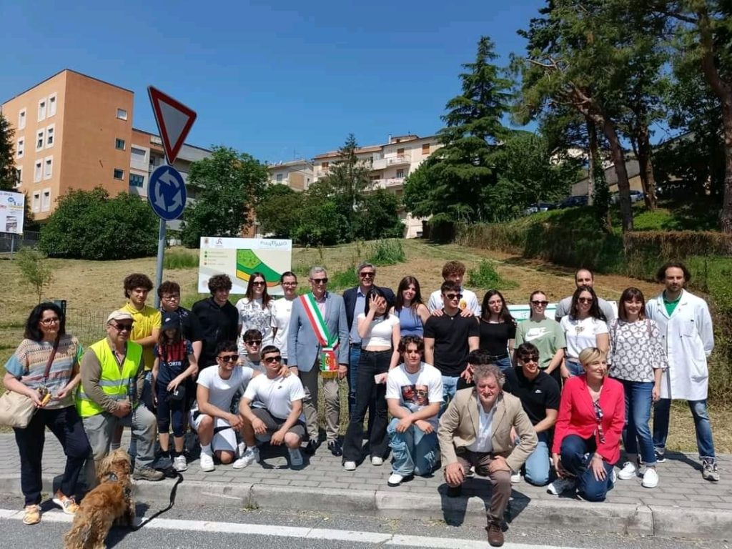Inaugurato a Recanati un bosco urbano