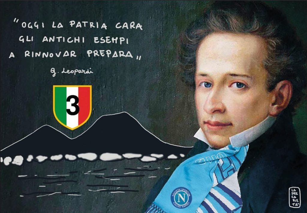 Anche Giacomo Leopardi avrebbe gioito per lo scudetto del Napoli