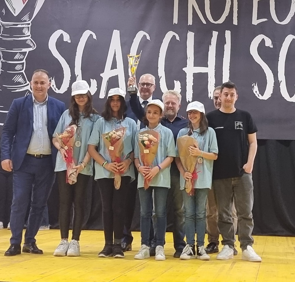 Le Regine degli scacchi scolastici 2023 delle Marche sono del Circolo Scacchi Recanati e Osimo