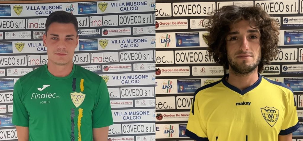 Il Villa Musone blinda la porta, confermati Domenico Cingolani e Filippo Grottini