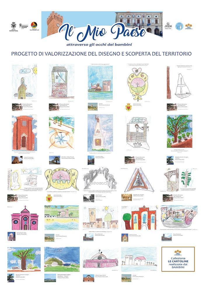 Potenza Picena: iniziativa benefica con i disegni dei bambini
