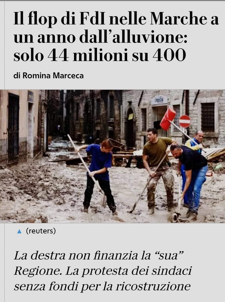 Per il PD di Recanati è fallimentare il modello Marche a guida centrodestra