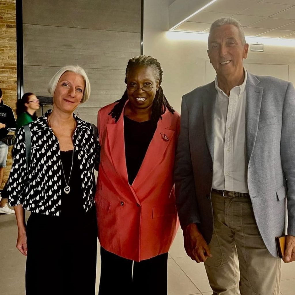 Recanati. Iniziate le riprese del film con la presenza della star Whoopi Goldberg