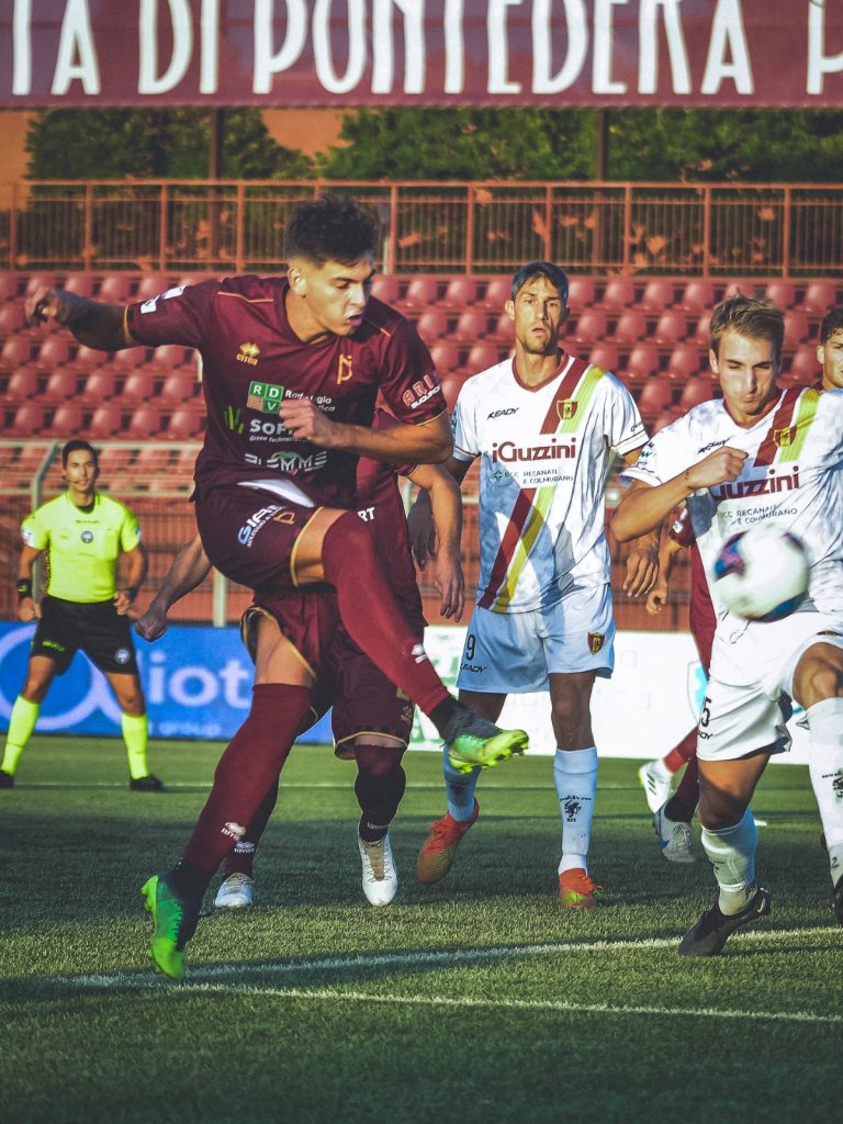Un buon punto per la Recanatese, Melchiorri e Carpani in gol nel 2 a 2 di Pontedera