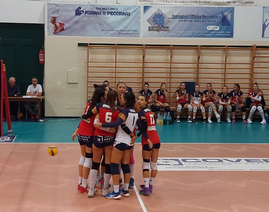 L’US Volley ’79 cede al tie-break contro la Prical Recanati