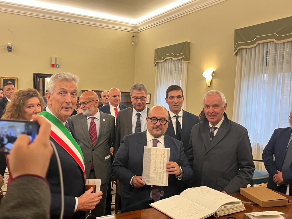 Visita a Recanati del Ministro della Cultura