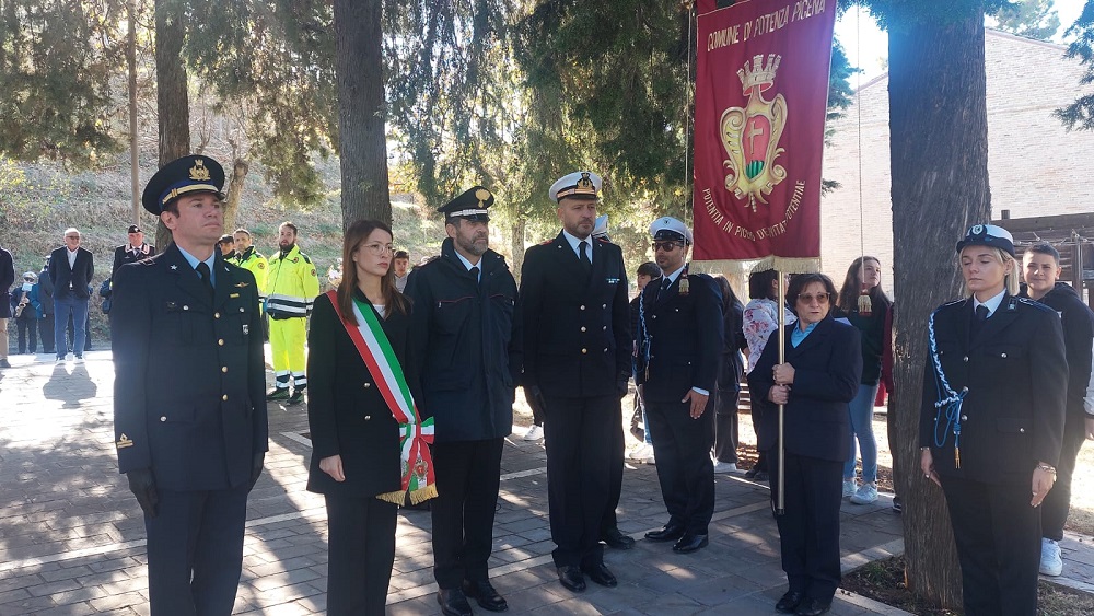 Potenza Picena. Al Parco della Rimembranza la celebrazione del 4 novembre