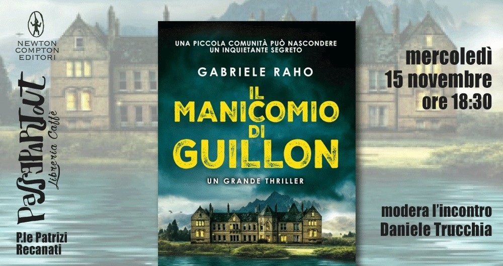 Recanati. Il manicomio di Guillon-presentazione del libro di Gabriele Raho