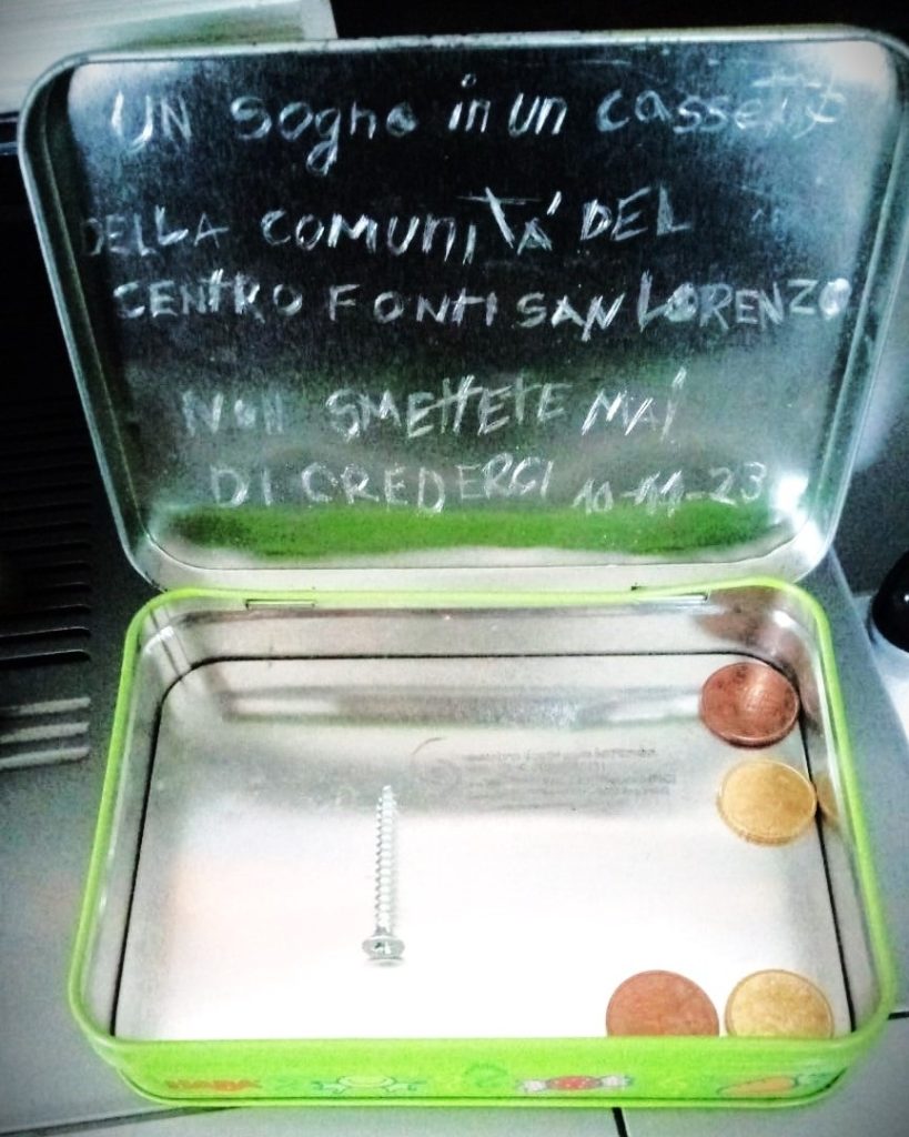 Recanati: una monetina per i posteri nelle fondamenta del Centro Fonti San Lorenzo