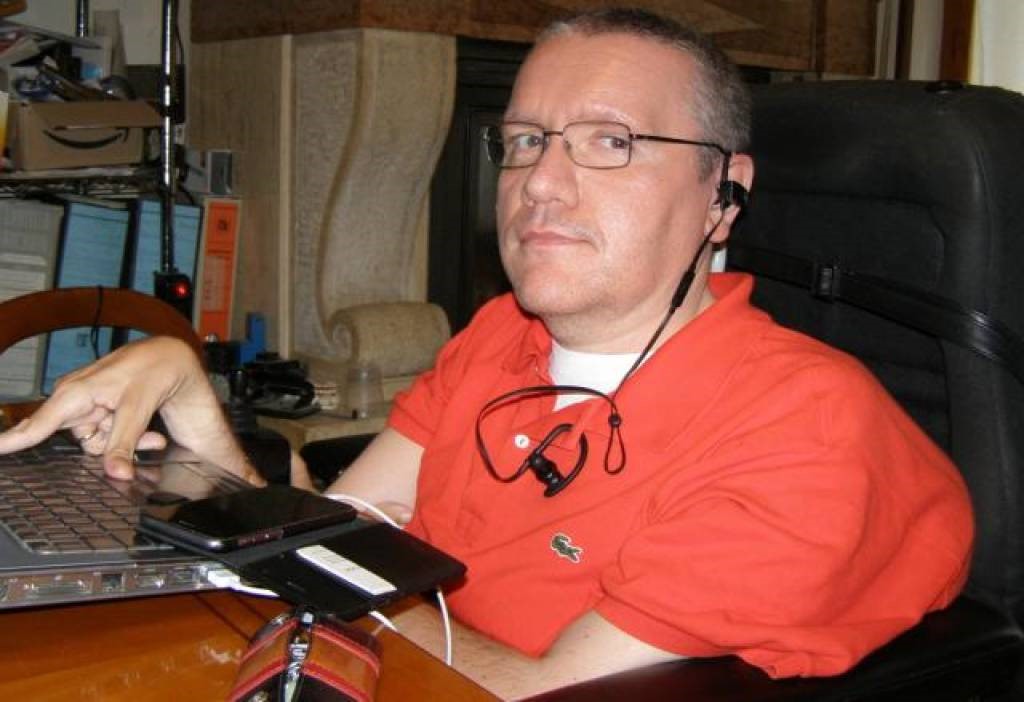 Michele Cesari, tetraplegico, sfrattato da casa