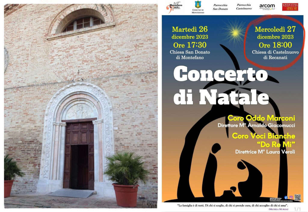 A Castelnuovo Concerto di Natale, due cori per una serata di musica ed emozioni