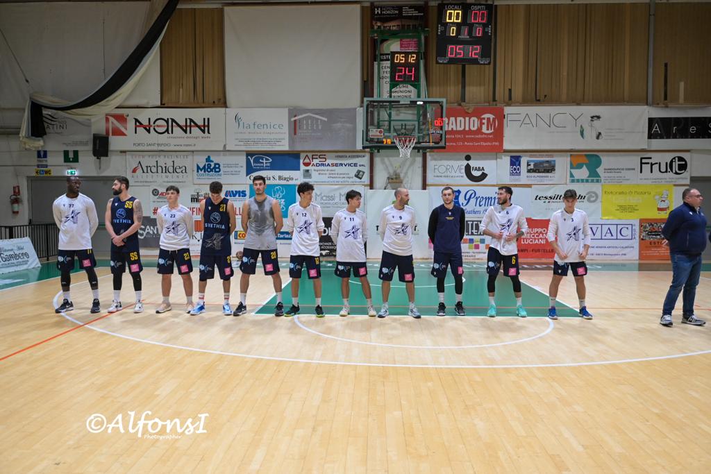 Pallacanestro Recanati. Svethia prestazione monstre, espugnata P.S.Elpidio 67-91