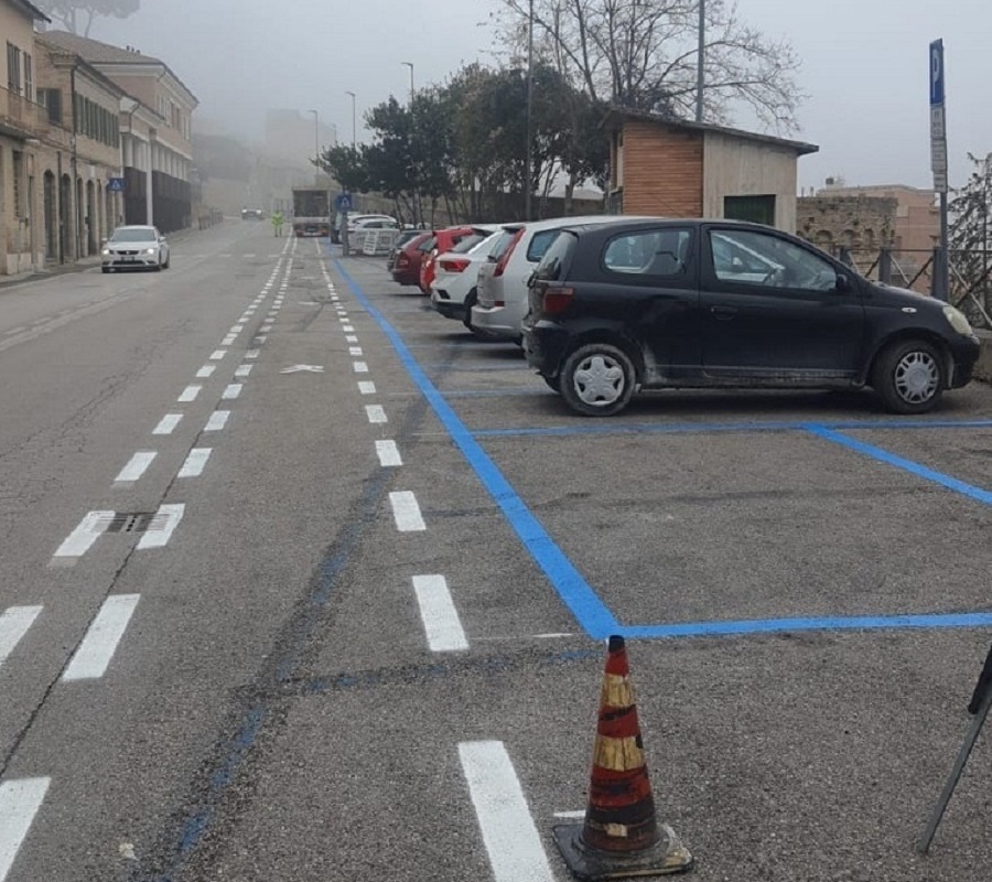 Recanati: è sicuro quel nuovo percorso pedonale?