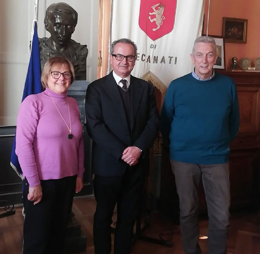 Incontro tra il Presidente del Cosmari e i Sindaci di Recanati e Montefano