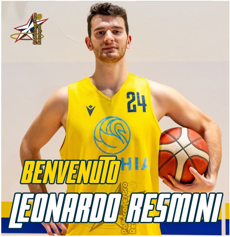 Pallacanestro Recanati. La Svethia Recanati firma Leonardo Resmini