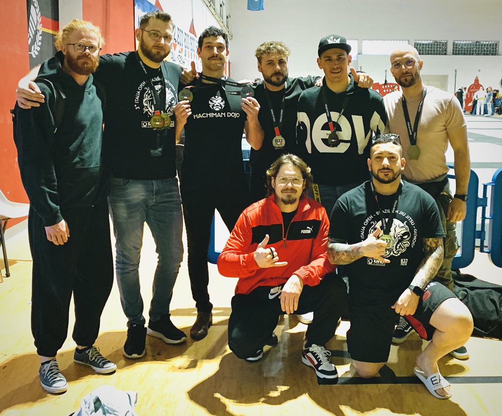 9 medaglie nel Jiu-Jitsu per la Hachiman Dojo