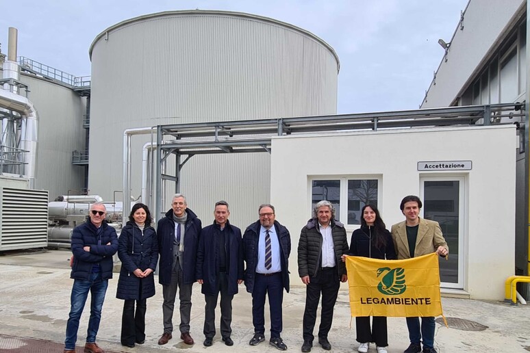 Legambiente in visita al primo impianto di produzione di biometano nelle Marche ad Ostra