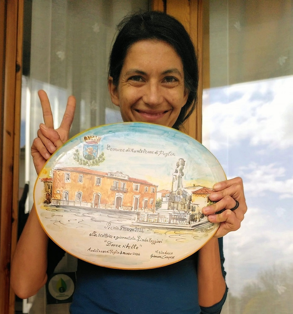 A Linda Maggiori il premio internazionale per la Nonviolenza 2024