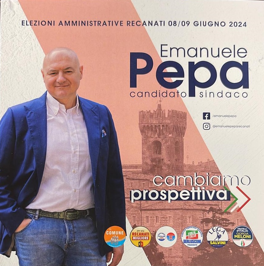 Un pomeriggio insieme al candidato sindaco del Centro destra Emanuele Pepa per costruire la Recanati del futuro