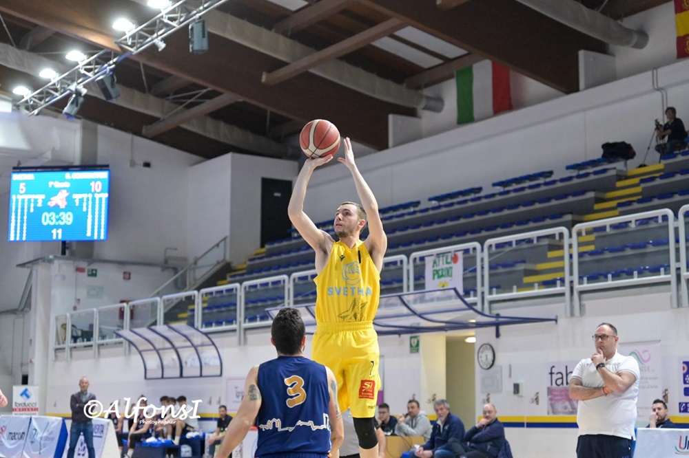 Pallacanestro Recanati. Antipasto PlayOff, la Svethia piega una coriacea Montemarciano.