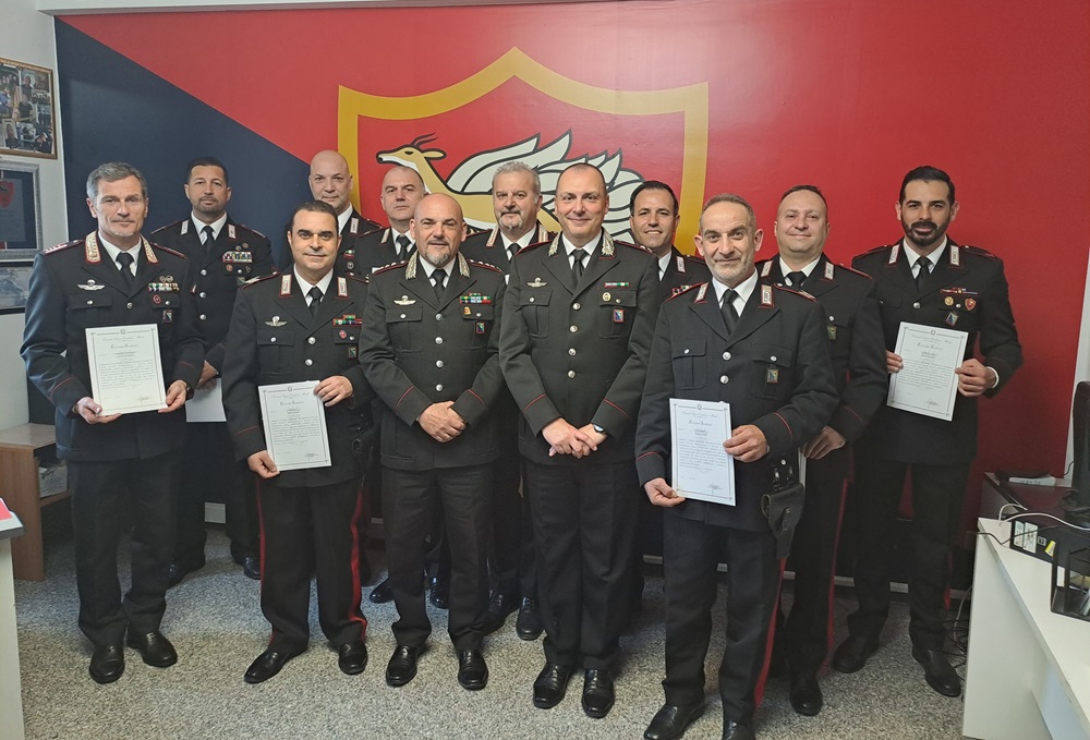 Carabinieri Osimo: omicidio di Bitri Klajdi, encomi del Comandante della Legione “Marche” per 14 militari.