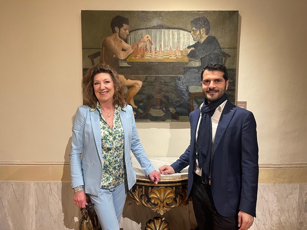 Casa Leopardi apre la nuova mostra d’arte del pittore Antonio Greco “Io, Giacomo – omaggio a Vanni Leopardi”