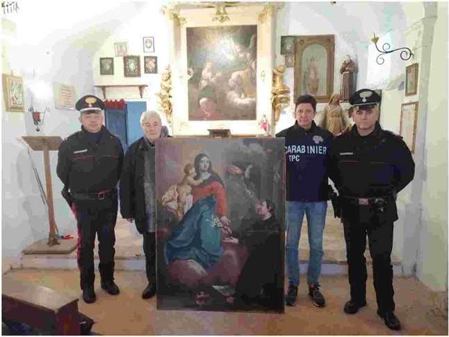 Carabinieri del Nucleo Tutela Patrimonio Culturale: attività operativa nell’anno 2023