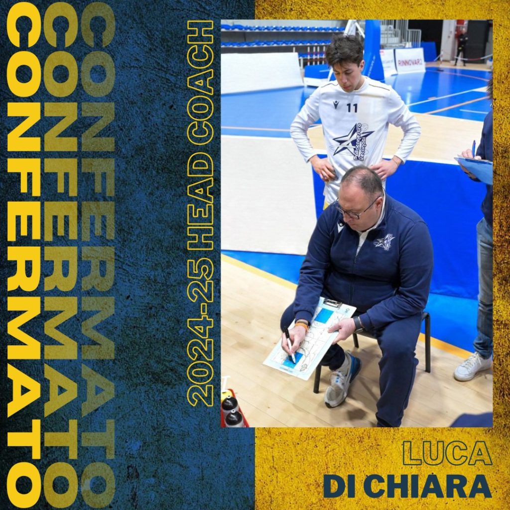 Pallacanestro Recanati. La Svethia Recanati riparte dalla conferma di coach Luca Di Chiara