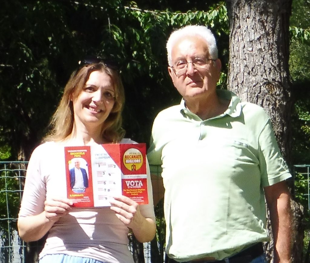 Elezioni amministrative Recanati. Tommaso Virnicchi sostiene la candidatura a sindaco di Emanuele Pepa