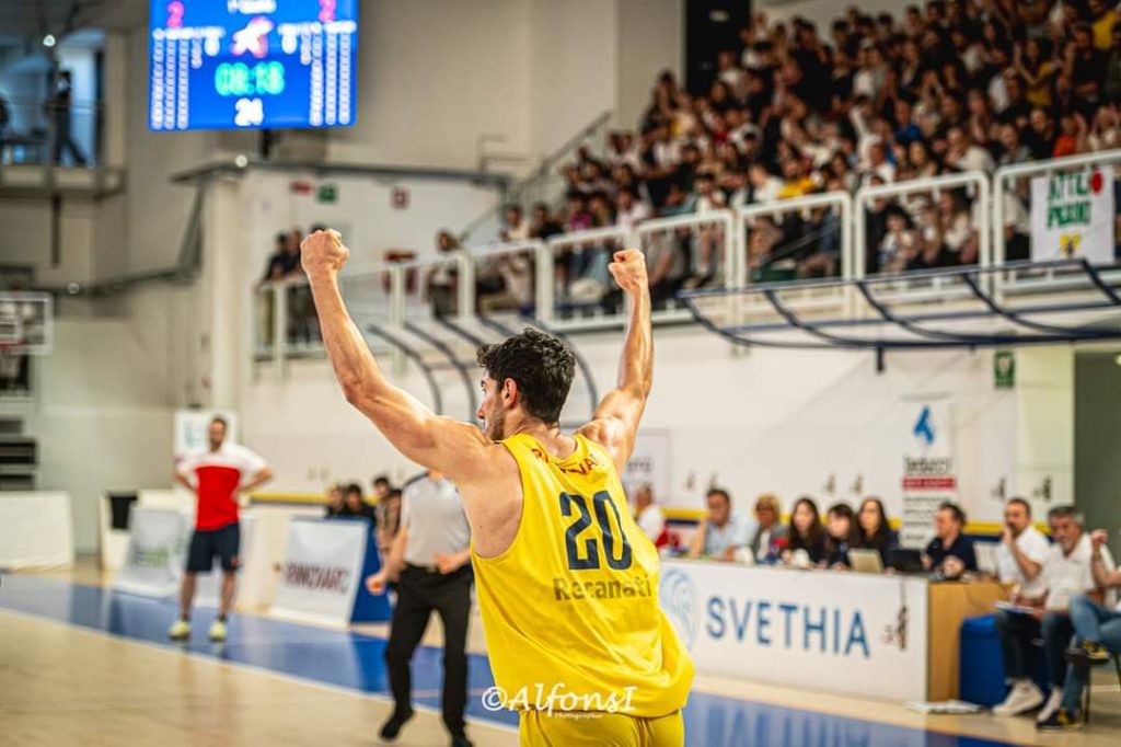 Pallacanestro Recanati. La Svethia Recanati saluta e ringrazia Tomas Reimundo