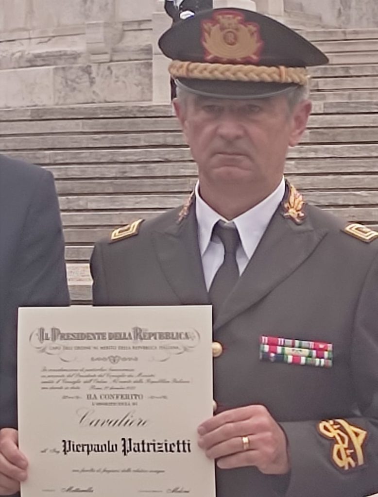 Il comandante dei Vigili del Fuoco di Ancona, il recanatese Pierpaolo Patrizietti, tra i nuovi cavalieri della Repubblica