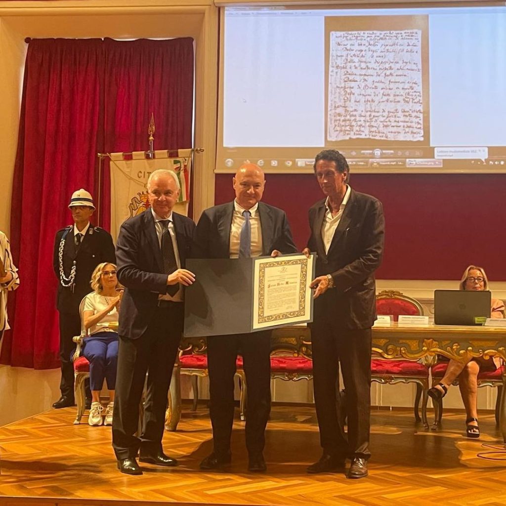 Recanati Celebrazioni Leopardiane Premio Leopardi al filosofo Rümelin