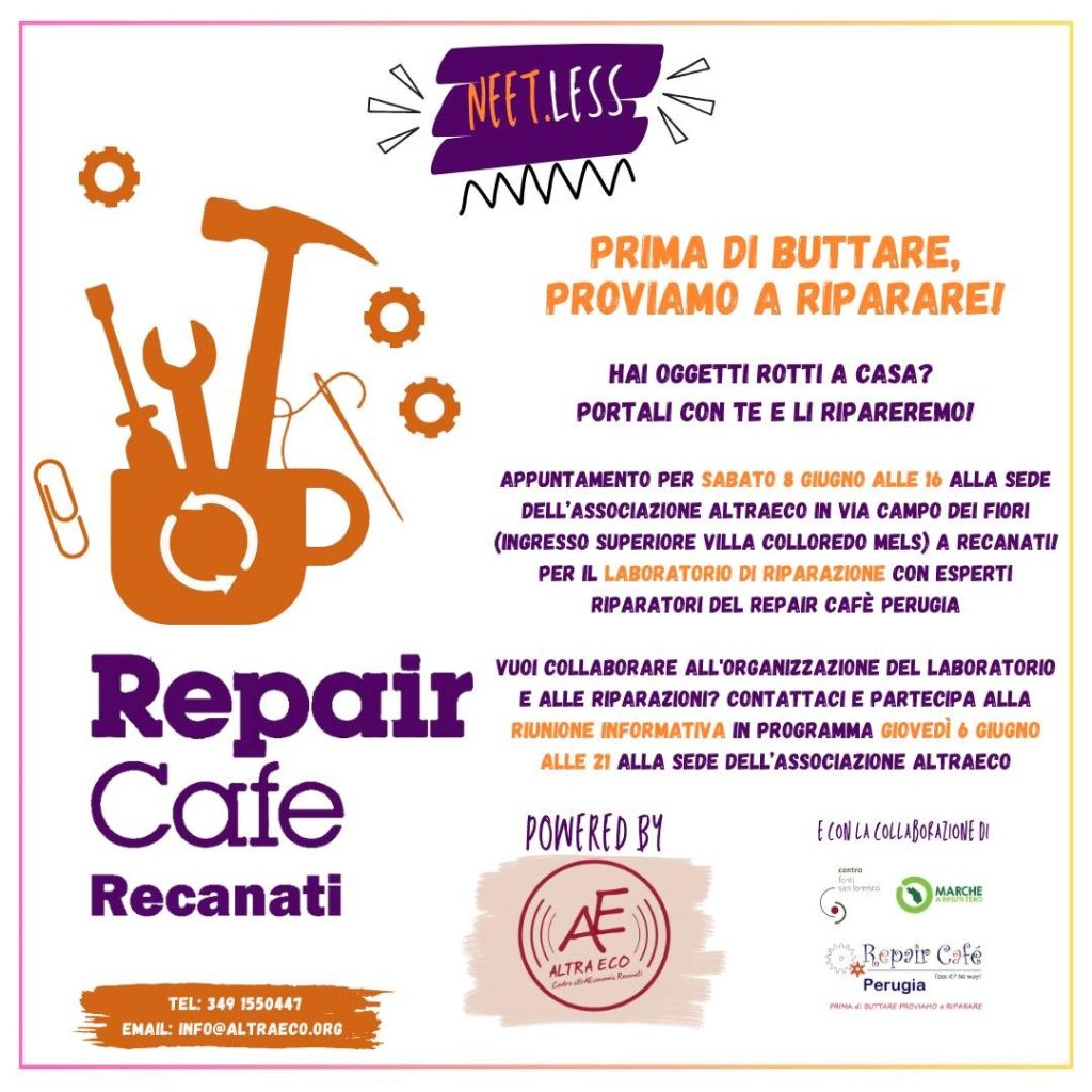 A Recanati torna il Repair Cafè