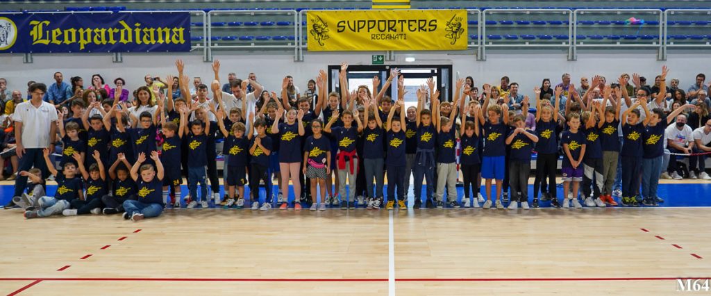 Clementoni sostiene il Centro Minibasket della Pallacanestro Recanati